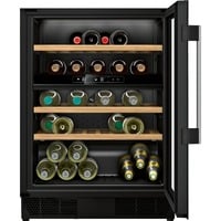 KU9213HG0 N 70, Weintemperierschrank schwarz, 2 Temperaturzonen