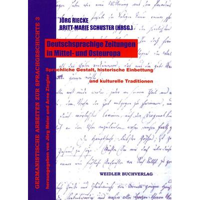 Deutschsprachige Zeitungen in Mittel- und Osteuropa, Taschenbuch von , Weidler Buchverlag Berlin, 978-3-89693-419-2