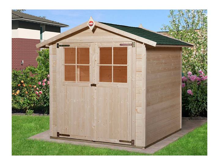 Weka Blockbohlenhaus Classic 2 Holz 2 × 2 m