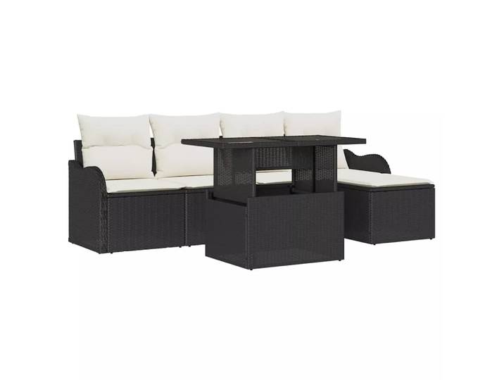 VidaXL - Sitzgruppe für den outdoor poly-rattan, One Size, Multicolor