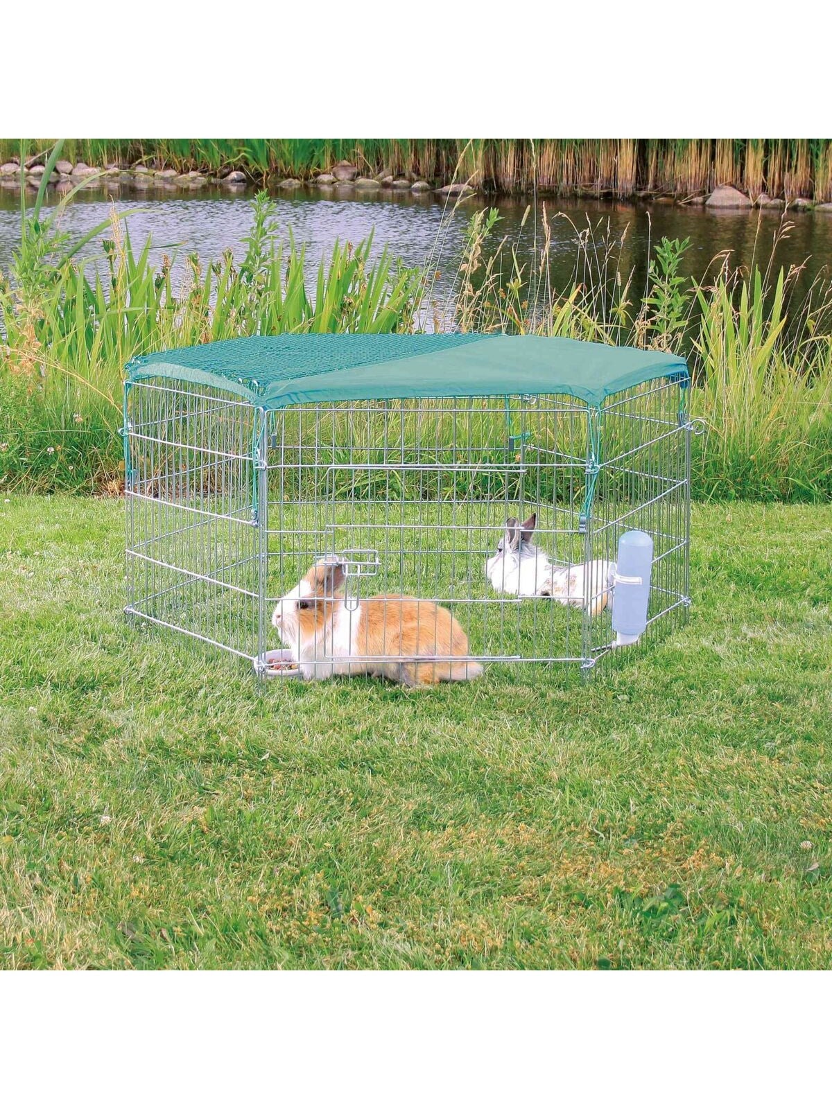 Trixie Schutznetz mit Sonnenschutz für Kleintiergehege 6250 & 6253