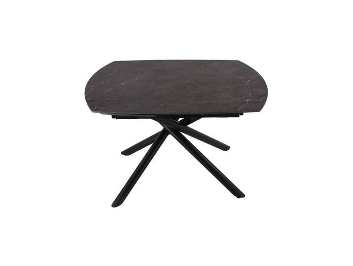 Table extensible L.120/180 cm CECILIA Gris anthracite