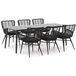 Intenso Asti/Sora 220 cm Gartenmöbel-Set 7-teilig