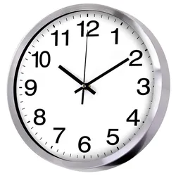 wanduhr edelstahl rostfrei ø35 cm eva