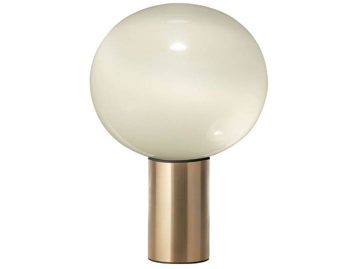 Laguna 37 Tischleuchte Gold - Artemide - Wohnzimmer - Design - Glas - Mit Schirm