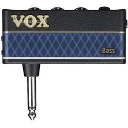 Vox-Amps Vox Kopfhörer-Verstärker für Bassgitarre amPlug 3 Bass mit Tasche, Kopfhörerverstärker, Schwarz
