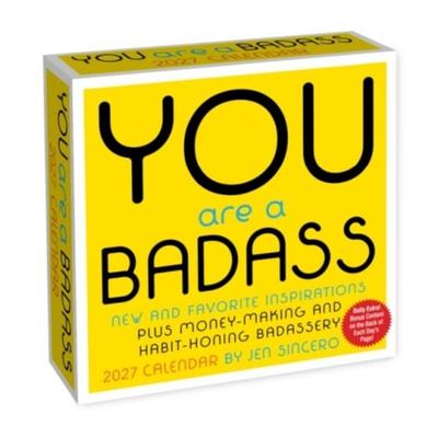You Are a Badass 2027 Day-To-Day Calendar