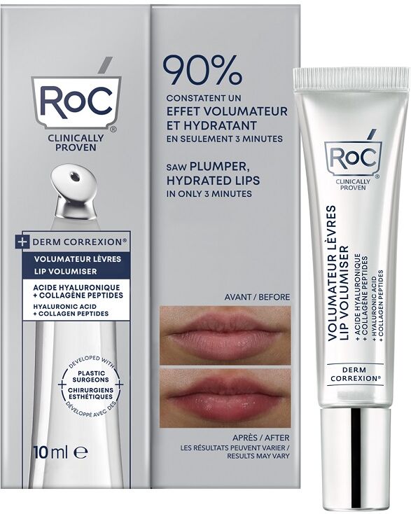 ROC Derm Correxion Lip Volumizer Trattamento Volumizzante Labbra 10 ml