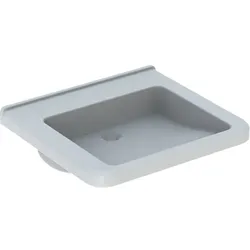 Geberit Renova Comfort WT eckig, barrierefrei 60x55cm, o. Hl., o. Ül., weiß