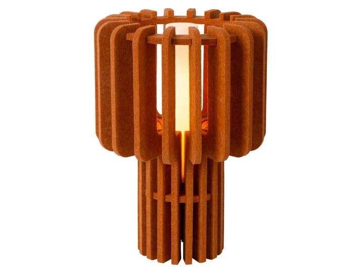 Lucide ROLLO - Lampe de table - 1 x E27 - Terre cuite – terracotta