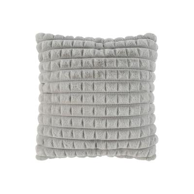 Fellkissen KAYOOM "Dekokissen Cloud Lagoon 125", silber, B:45cm H:15cm L:45cm, Polyester, Dekokissen_Sitzkissen_Kissenhüllen