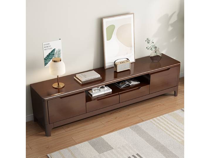 Meuble Tv en bois esthétique Vintage luxe minimaliste rangement armoires Tv européen à la mode Mobili Tv Soggiorno Meubles Tv De Salon