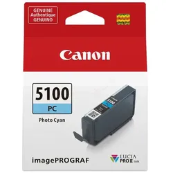 Canon PFI-5100 (6956C001) - Tintenpatrone, photo cyan (foto cyan)