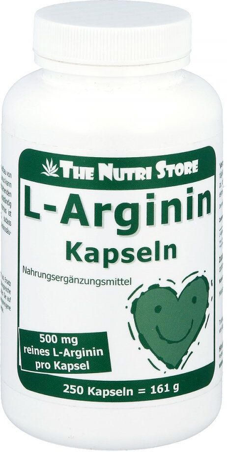 L-arginin 500 mg Kapseln 250stk