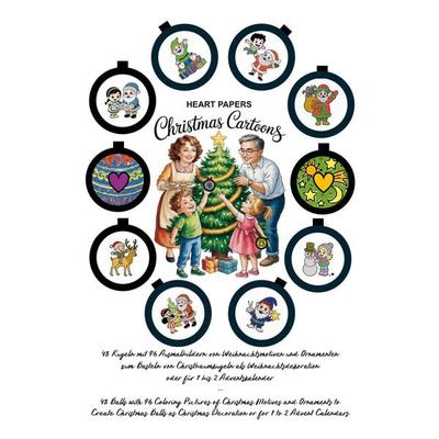 Christmas Cartoons, Taschenbuch von Heart Papers, BoD – Books on Demand, 978-3-695-10229-7