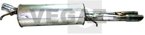 VEGAZ AS-158 Endschalldämpfer