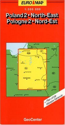 Collectif - RV Euro-Regionalkarte 1:300 000 Polen - Nordost, Masurische Seenplatte - Preis vom 30.09.2026 22:30:23 h
