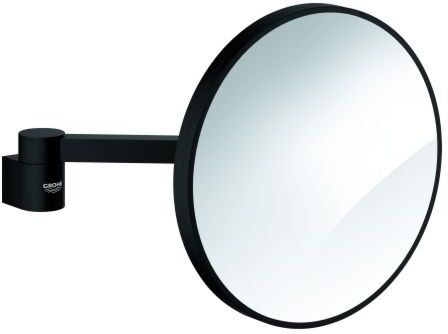 Grohe Selection Kosmetikspiegel 102279KF00 Wandmontage, ohne Beleuchtung, phantom black