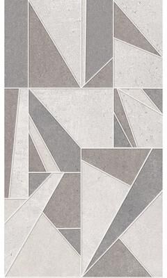 Veer Decor Sculpted Geo Grid Wall Mural