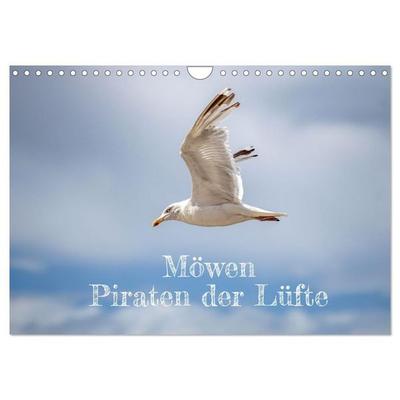 Möwen Piraten der Lüfte (Wandkalender 2027 DIN A4 quer), CALVENDO Monatskalender