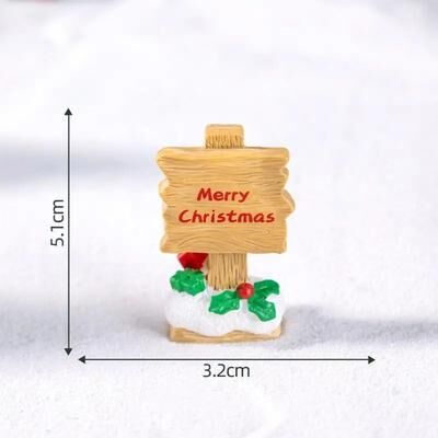 Uplift Treasures Mini Resin Road Sign Fairy Garden Decor a2