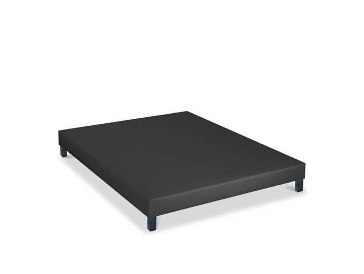 Sommier tapissier Tissu Constantine 140x200 cm - Gris