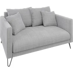 2-SITZER-SOFA Harmony Hellgrau Chenille