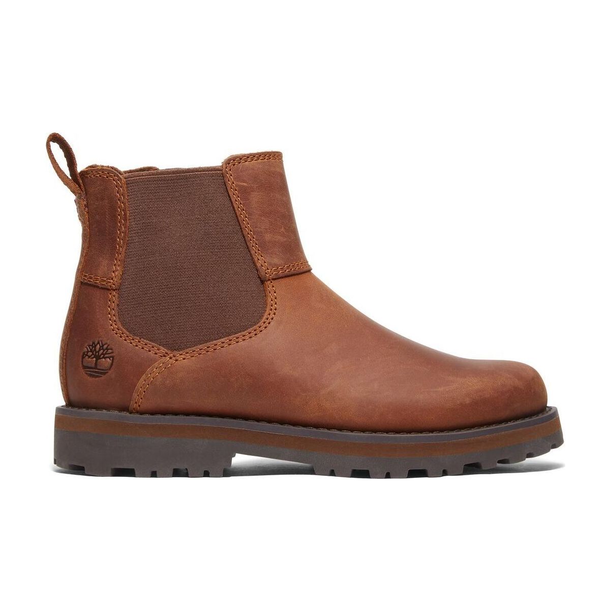 Timberland Kids Mid Chelsea Boot medium brown 7 TB0A28QW3581-7