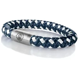 SEEMANNSGARN - HIDDENSEE - navy blau weiß / 8 MM
