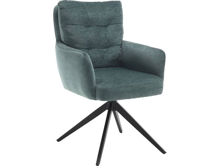 Esszimmerstuhl HOME AFFAIRE Sant Tropez , grün (grün, schwarz, grün), B:60cm H:92cm T:67cm, Stühle, Esszimmerstuhl