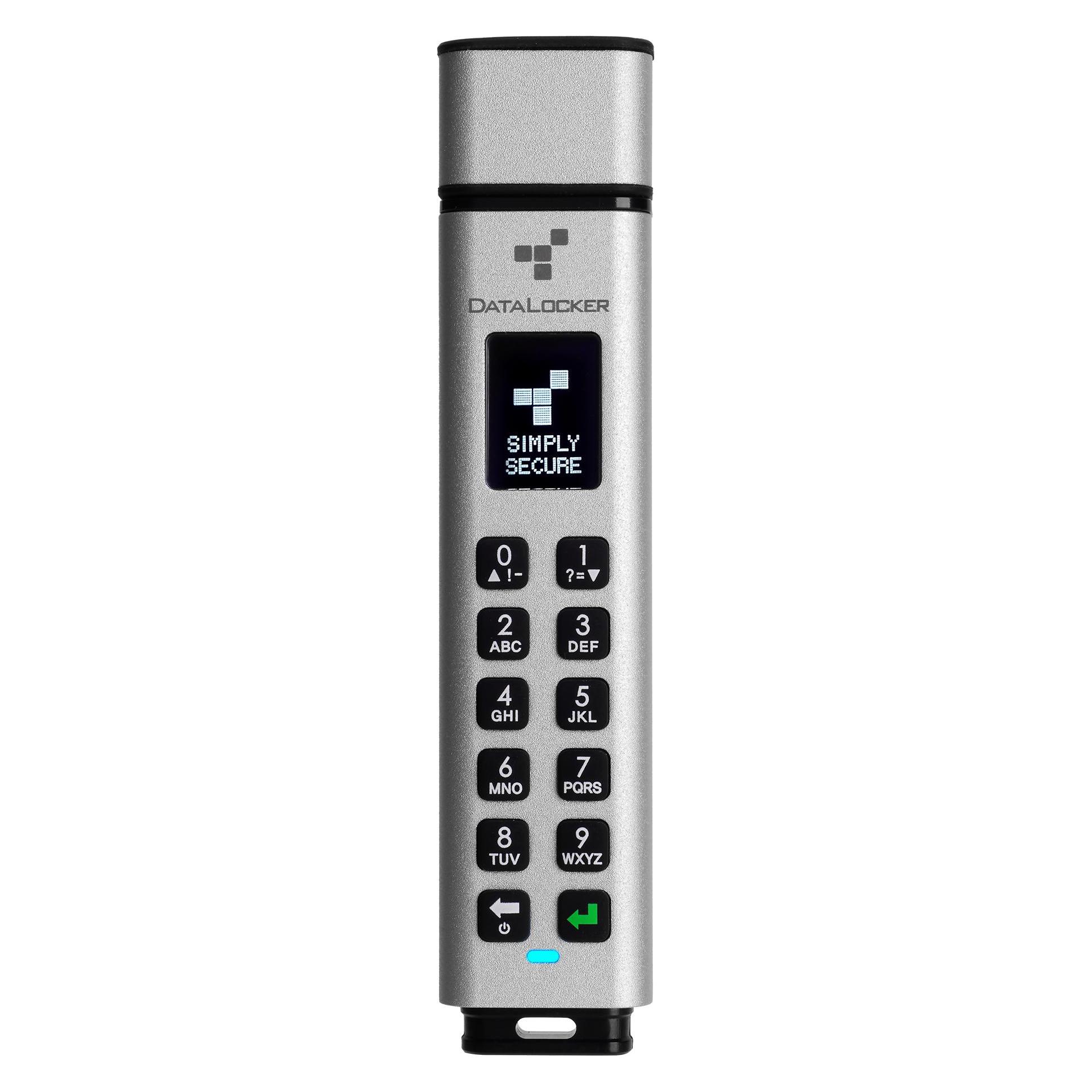DataLocker Sentry K350 FIPS Secure USB 3.1 Gen 1 Keypad Flash Drive 256-BIT AES 64GB (64 GB, USB-A) (SK350-064-FE)