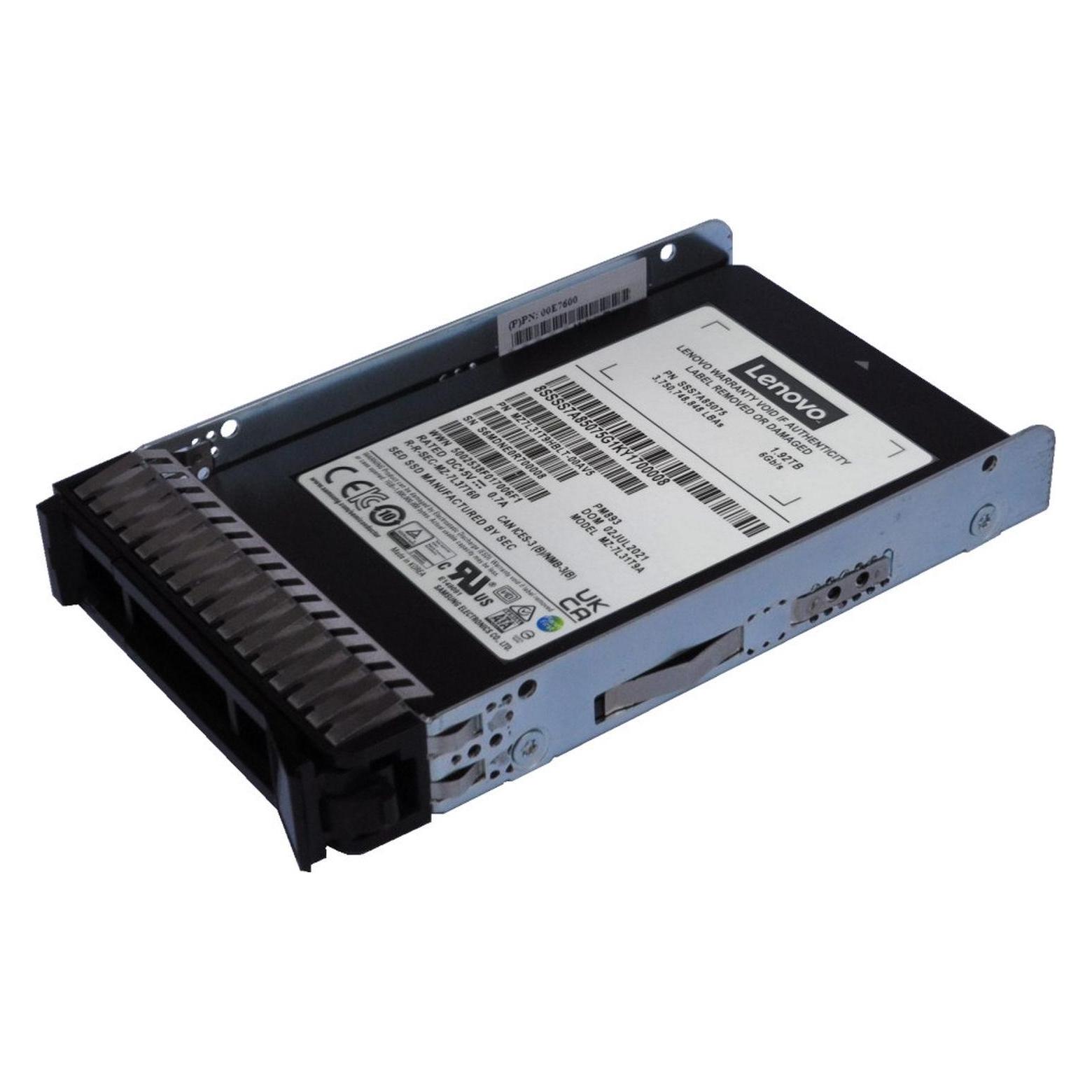 Lenovo ThinkSystem 2.5" Multi Vendor 480GB Mixe (480 GB, 2.5") (4XB7A90884)