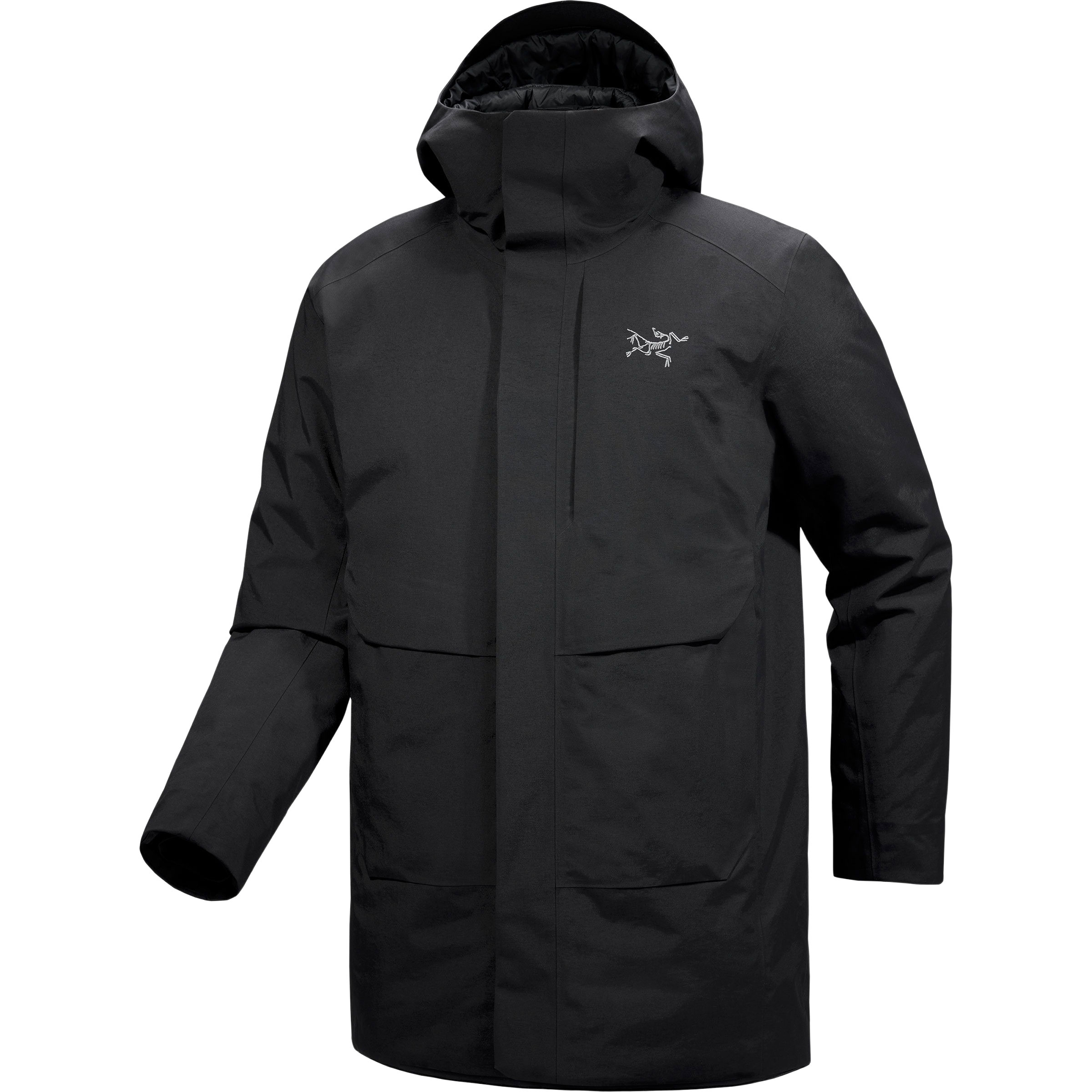 Arc'teryx Therme Down Parka Herren Winterjacke schwarz Größe XL Lifestyle Winddicht Wasserabweisend