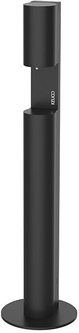 Keuco Plan Desinfektionsmittelspender 14956373537 schwarzgrau, Standmodell, batteriebetrieben