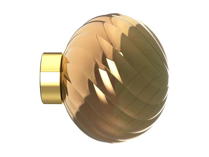 Tom Dixon Whirl Wandleuchte Ø30 cm Gold