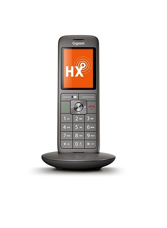 Gigaset CL660HX mobiles Erweiterungshandgerät Voice-Over-IP SMS TCP/IP Anthrazit (S30852-H2862-R101)