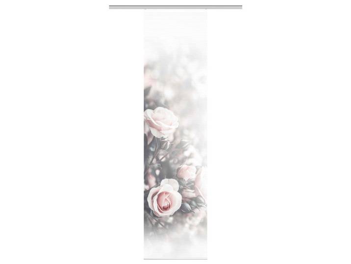 Flächenvorhang Poesia, Rosa, Abstraktes, 60x245 cm, mit Paneelwagen, mit Beschwerungsstab, mit Flauschband, Öffnung für Beschwerungsstab, Heimtextilien, Vorhänge, Flächenvorhänge