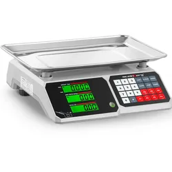 Steinberg Systems Kontrollwaage - 30 kg / 1 g - 34,1 x 24,1 cm - 6 LCD