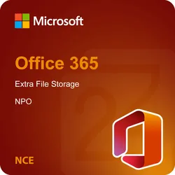 Microsoft Office 365 Extra File Storage - NPO (NCE)