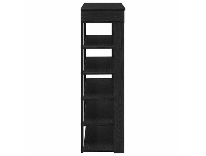 Remise 2026®Meuble Entrée Noir - Étagère à chaussures - Bonne ventilation - noir - 80x30x98cm - Bois d'ingénierie 395 5409335