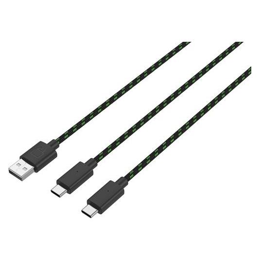 Venom Akumulatory do padów Xbox Series czarne (2szt) + 3-metrowy kabel (Xbox One X) (VS2882)