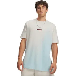 UNDER ARMOUR Blend Logo T-Shirt Herren 279 - stone/anthem red XXL