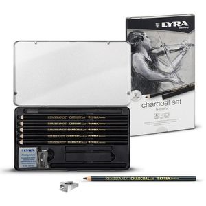Lyra Zeichenset Rembrandt Charcoal Set, 2051112, Zeichenkohle & Zubehör, 11-teilig