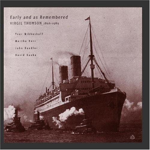 Yvar Mikhashoff - Early and as Remembered. Virgil Thomson 1896-1989 - Preis vom 18.10.2026 19:22:15 h