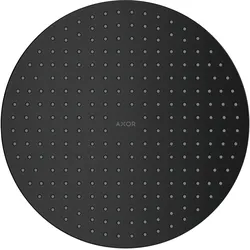 hansgrohe AXOR ShowerSolutions Kopfbrause 300 2-jet, Decke-Aufputz, 35305670, Farbe: Mattschwarz