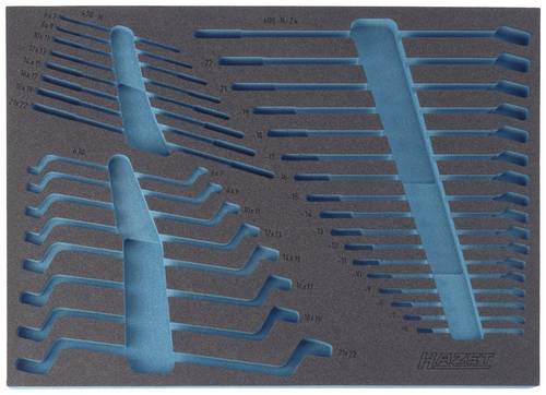 Hazet 163-140L 163-140L Schaumstoffeinlage (L x B) 519mm x 392mm