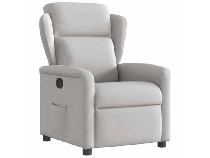 Heofavd Relaxsessel mit Liegefunktion Stoff TV Sessel Wolkengrau