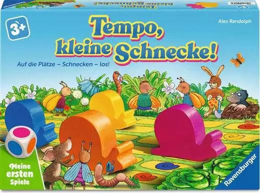Ravensburger Brettspiel bis zu 6 Spielern ab 3 Jahr(e) Tempo kleine Schnecke! 12010016