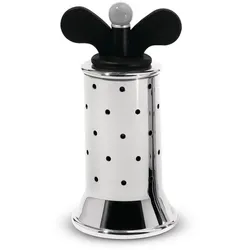 Alessi Pfeffermühle 13,2 cm Edelstahl Schwarz