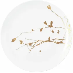 Seltmann Weiden Frühstücksteller LIBERTY GOLDEN ROSE - L/B ca. 22.70x2.00